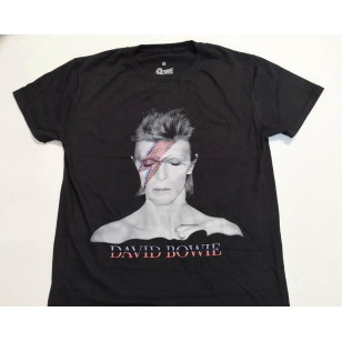 David Bowie - Aladdin Sane Official T Shirt ( Men XL ) ***READY TO SHIP from Hong Kong***